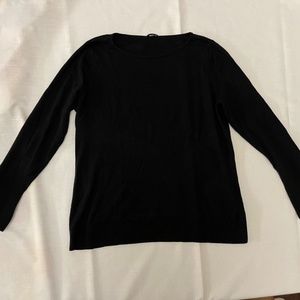 Black Talbots Sweater. Styled cuff (see pics). Very Versatile.